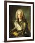 Portrait of a Marechal De France, Probably Chretien-Louis De Montmorency-Luxembourg-Jean-Marc Nattier-Framed Giclee Print