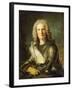 Portrait of a Marechal De France, Probably Chretien-Louis De Montmorency-Luxembourg-Jean-Marc Nattier-Framed Giclee Print