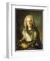 Portrait of a Marechal De France, Probably Chretien-Louis De Montmorency-Luxembourg-Jean-Marc Nattier-Framed Giclee Print