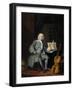 Portrait of a Member of the Van Der Mersch Family-Cornelis Troost-Framed Art Print