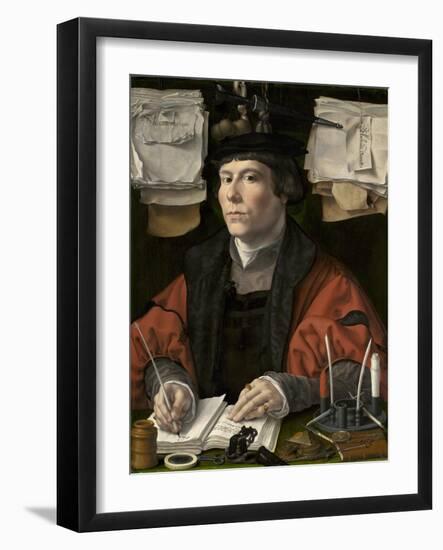 Portrait of a Merchant, C.1530-Jan Gossaert-Framed Giclee Print