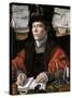 Portrait of a Merchant-Jan Gossaert-Stretched Canvas