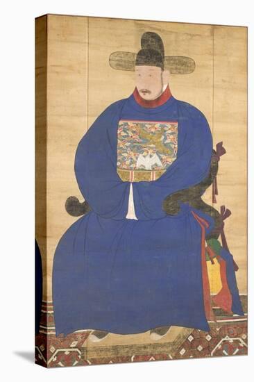 Portrait of a Meritorious Subject, 18th century-Korean School-Stretched Canvas