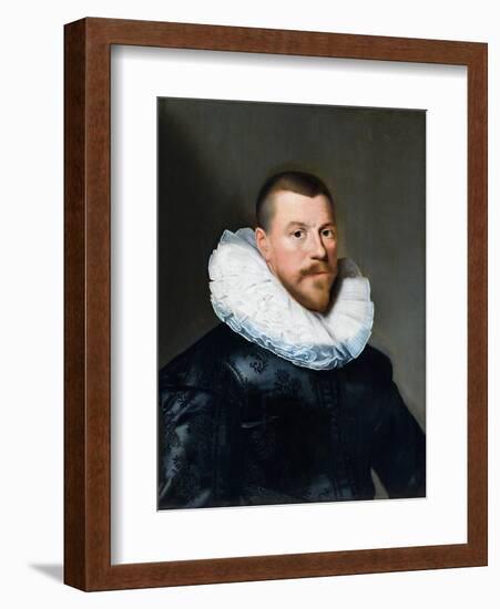 Portrait of a Middle-Aged Man, 1630-Paulus Moreelse-Framed Giclee Print