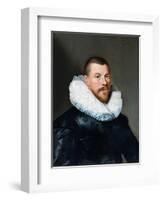 Portrait of a Middle-Aged Man, 1630-Paulus Moreelse-Framed Giclee Print