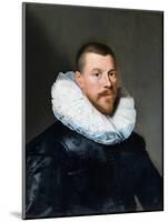 Portrait of a Middle-Aged Man, 1630-Paulus Moreelse-Mounted Giclee Print
