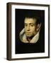 Portrait of a Monk (Dominican or Trinitarian)-El Greco-Framed Giclee Print