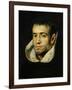 Portrait of a Monk (Dominican or Trinitarian)-El Greco-Framed Giclee Print
