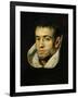 Portrait of a Monk (Dominican or Trinitarian)-El Greco-Framed Giclee Print