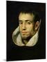 Portrait of a Monk (Dominican or Trinitarian)-El Greco-Mounted Giclee Print