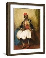 Portrait of a Moor in National Costume-Thomas Kent Pelham-Framed Giclee Print