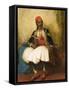 Portrait of a Moor in National Costume-Thomas Kent Pelham-Framed Stretched Canvas