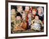 Portrait of a Mother with Her Eight Children, 1565 8914465-Jakob Seisenegger-Framed Giclee Print