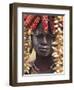 Portrait of a Mursi Lady, South Omo Valley, Ethiopia, Africa-Jane Sweeney-Framed Premium Photographic Print