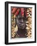 Portrait of a Mursi Lady, South Omo Valley, Ethiopia, Africa-Jane Sweeney-Framed Photographic Print