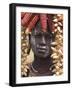 Portrait of a Mursi Lady, South Omo Valley, Ethiopia, Africa-Jane Sweeney-Framed Photographic Print