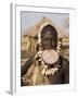 Portrait of a Mursi Woman with Clay Lip Plate, Lower Omo Valley, Ethiopia-Gavin Hellier-Framed Photographic Print