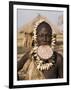 Portrait of a Mursi Woman with Clay Lip Plate, Lower Omo Valley, Ethiopia-Gavin Hellier-Framed Photographic Print