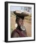 Portrait of a Mursi Woman with Clay Lip Plate, Lower Omo Valley, Ethiopia-Gavin Hellier-Framed Photographic Print