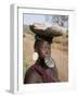 Portrait of a Mursi Woman with Clay Lip Plate, Lower Omo Valley, Ethiopia-Gavin Hellier-Framed Photographic Print