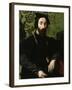 Portrait of a Musician, C.1540-Girolamo Mazzola Bedoli-Framed Giclee Print