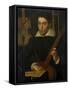 Portrait of a Musician, C. 1570-1590-null-Framed Stretched Canvas