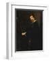 Portrait of a Musician (Jacques Gaultier (?) Chief Musician of the English Court from 1617-Sir Anthony Van Dyck-Framed Giclee Print