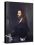 Portrait of a Musician-Titian (Tiziano Vecelli)-Stretched Canvas