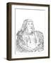 Portrait of a Native American Man, 1841-Myers and Co-Framed Giclee Print