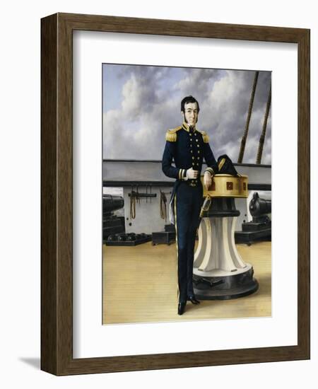 Portrait of a Naval Officer-William Charles Anthony Frerichs-Framed Giclee Print