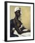 Portrait Of A Negress-Marie Guilhelmine Benoist-Framed Premium Giclee Print