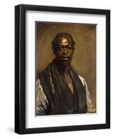 Portrait of a Negro-Sir William Orpen-Framed Giclee Print