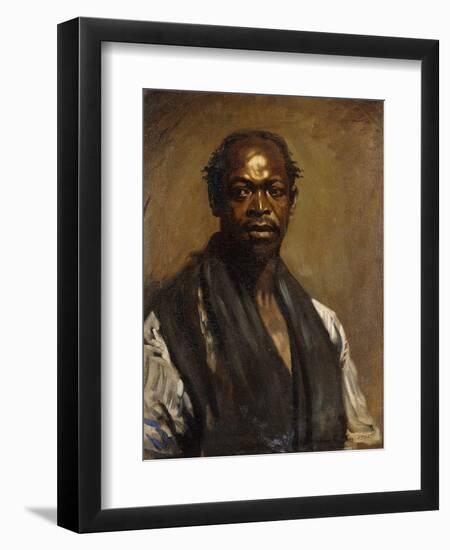 Portrait of a Negro-Sir William Orpen-Framed Giclee Print