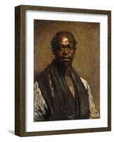 Portrait of a Negro-Sir William Orpen-Framed Giclee Print