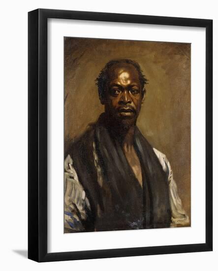 Portrait of a Negro-Sir William Orpen-Framed Giclee Print