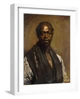 Portrait of a Negro-Sir William Orpen-Framed Giclee Print