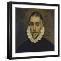 Portrait of a Nobleman, about 1585/90-El Greco-Framed Giclee Print