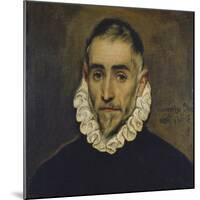Portrait of a Nobleman, about 1585/90-El Greco-Mounted Giclee Print