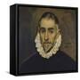 Portrait of a Nobleman, about 1585/90-El Greco-Framed Stretched Canvas