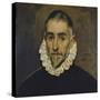 Portrait of a Nobleman, about 1585/90-El Greco-Stretched Canvas