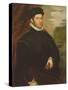 Portrait of a Nobleman-Jacopo Robusti Tintoretto-Stretched Canvas