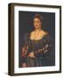 Portrait of a Noblewoman-Titian (Tiziano Vecelli)-Framed Giclee Print