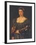 Portrait of a Noblewoman-Titian (Tiziano Vecelli)-Framed Giclee Print
