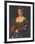 Portrait of a Noblewoman-Titian (Tiziano Vecelli)-Framed Giclee Print