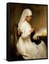 Portrait of a Nurse from the Red Cross-Gabriel Emile Niscolet-Framed Stretched Canvas