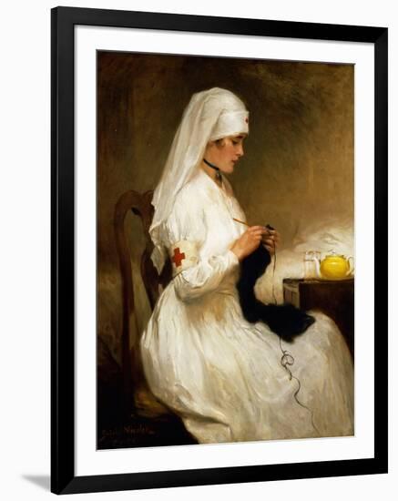 Portrait of a Nurse from the Red Cross-Gabriel Emile Niscolet-Framed Giclee Print