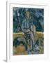Portrait of a Peasant. 1905-06-Paul Cézanne-Framed Giclee Print
