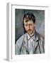 Portrait of a Peasant-Paul Cézanne-Framed Giclee Print