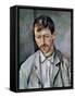 Portrait of a Peasant-Paul Cézanne-Framed Stretched Canvas