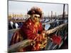 Portrait of a Person Dressed in Carnival Mask and Costume, Venice Carnival, Venice, Veneto, Italy-Lee Frost-Mounted Photographic Print